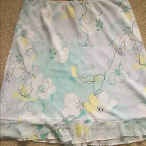 Apostrophe floral spring skirt 16/18 1x